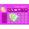 kids2learn Children's Bedtime Routine Chart Reward Chart for Sleep Training
