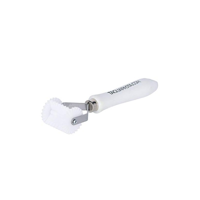 Pasta & Pastry Cutter, 4 Fluted Squares Every Rotation, with