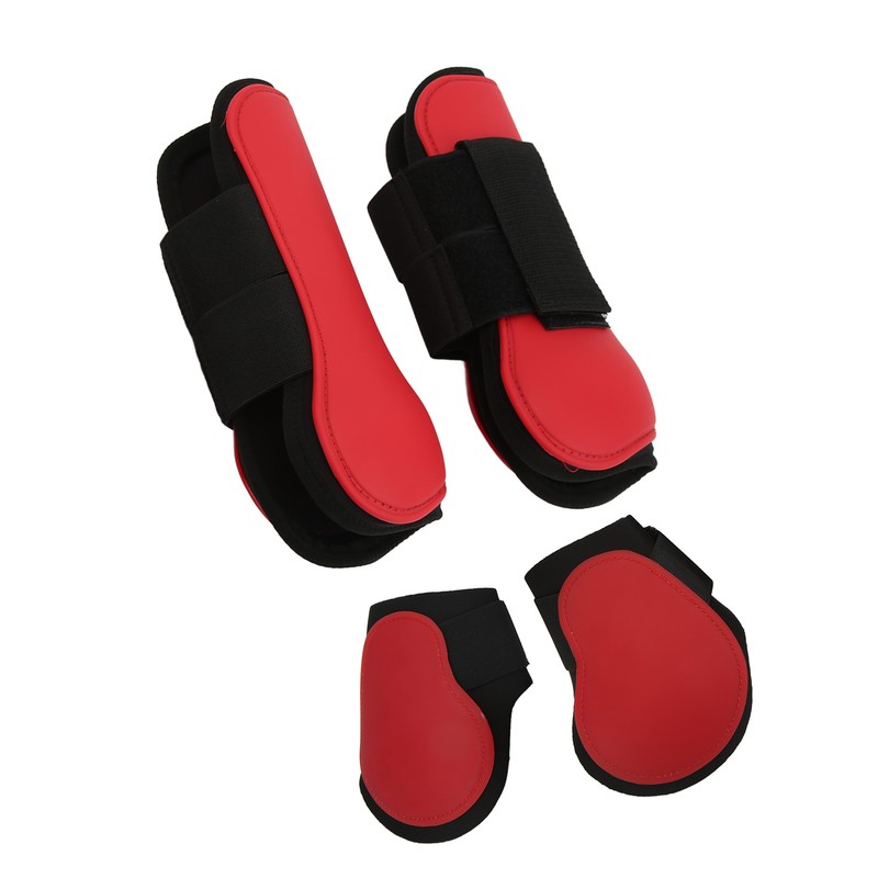 4 Pcs Horse Tendon Boots Set Soft Anti Slip Cushioning