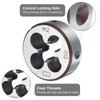 sourcing map Round Threading Die M12 x 1.75 Metric Thread