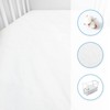 2X Jersey 100% Cotton Fitted Sheet for 90 x 50