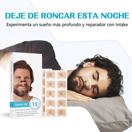Tiras nasales antironquidos, tiras nasales que respiran mejor el sueño, almohadillas para orejas nasales cómodas para hoteles, hogar, viajes de negocios, coche y viajes (15 Pairs)