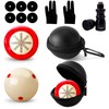Conderyang 13 Pcs Billiards Accessories Set-2 pcs 2-1/4" Training Cue