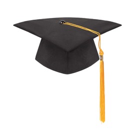 Graduation Hat, Square Hat, Master's Hat, Graduate Ceremony, Graduation Cap, Scholar Hat, Adjustable, Academic, Graduation Celebration, Recital, College Festival, Photography, Shooting, College,