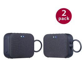 LG XBOOM Go P2 Double Pack Portable Wireless Bluetooth Speaker with Mic - Black