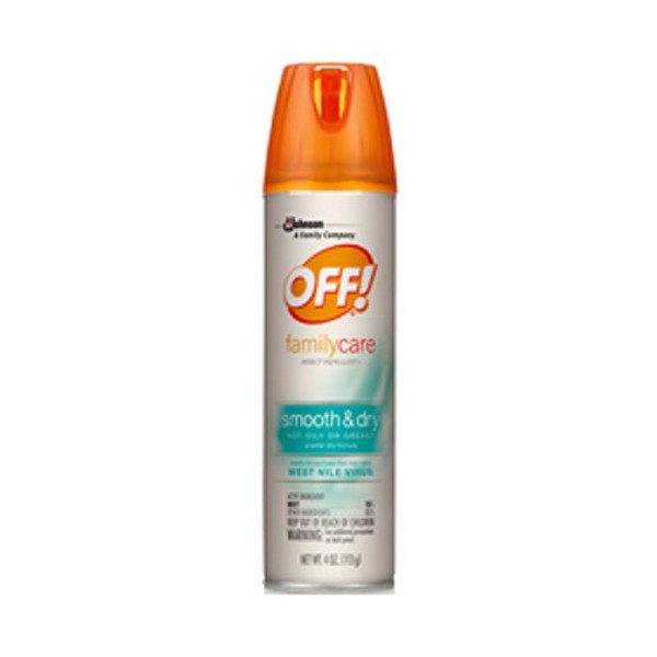 OFF Familycare Smooth and Dry Insect Repellent, 4 Ounce