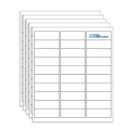 9527 Product 30 up Sticker Labels 1 x 2-5/8 Shipping Address Labels 30 Sheets SKU Labels for Laser/Ink Jet Printer (1" x 2-5/8" | 900 Labels)