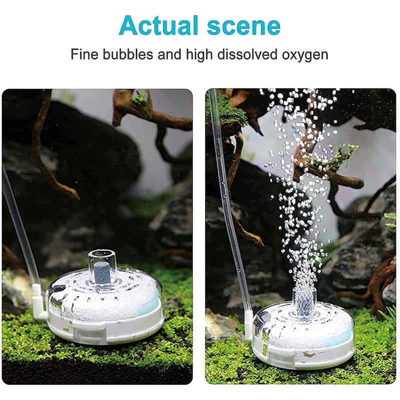 UPETTOOLS Mini Aquarium Sponge Filter, Small Internal Fish Tank Filter