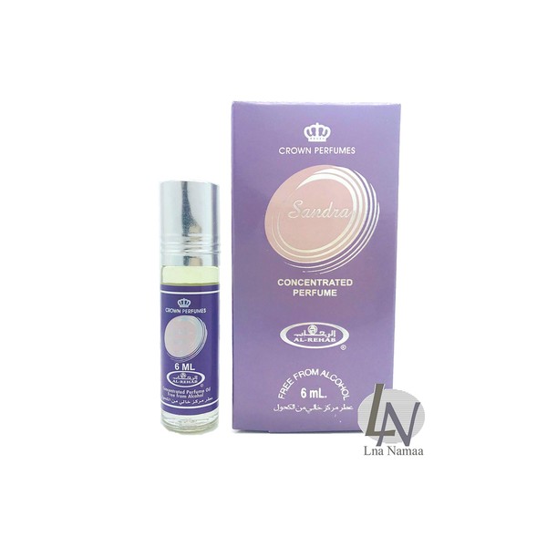 Sandra - 6ml (.2oz) Roll-on Perfume Oil by Al-Rehab (Box of 6)