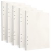 Toplive A5 Refill Paper [5 Pack], 100GSM Thick 6 Hole