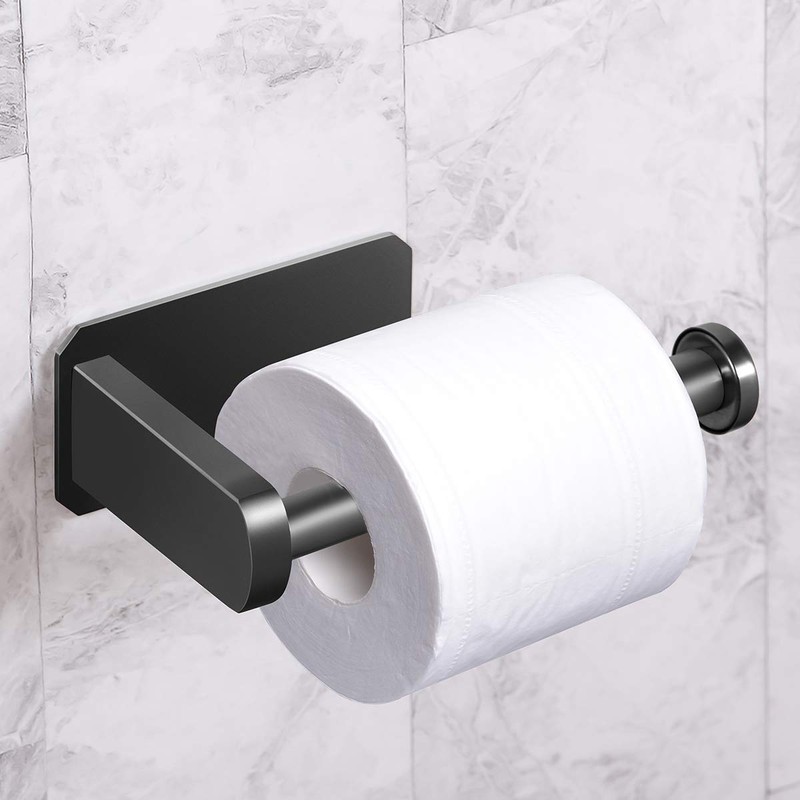 VAEHOLD Self Adhesive Toilet Paper Holder Kitchen Washroom Adhesive Toilet