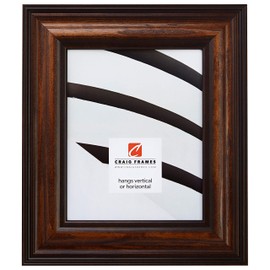 Craig Frames 80826200, Dark Walnut Brown Picture Frame, 20 by 24-Inch