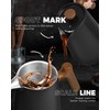 POLIVIAR French Press Coffee Maker, 34 oz Coffee Press with