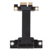 PCIE Extension Cable Bilateral Protection Strip Low Loss Good Stability