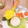 DOITOOL Round Rice Paddle Non Stick: 4pcs Rice Spoon Sushi