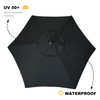 AMMSUN 5.8ft Patio Umbrella Outdoor Table Umbrellas with Push Button