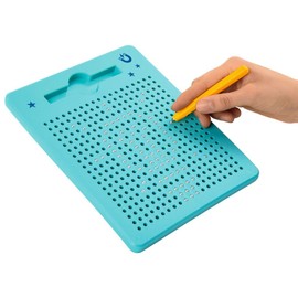 moses. 30340 PhenoMINT Magnetic Magic Board - For Creating Magic Pictures, Magnetic Drawing Board with Templates, Creative Set for Children, Blackboard & Pen, Turquoise