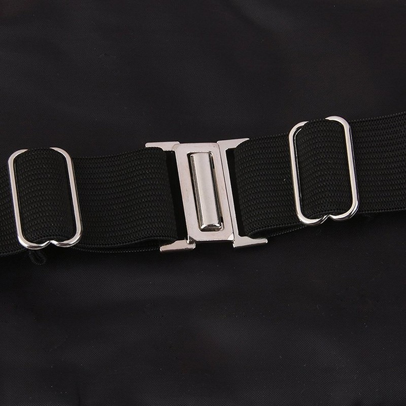 LUOEM Set of 3 Men's Satin Bow Tie Cummerbund Handkerchief