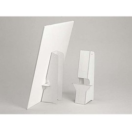 Platinum Fountain Pen Paper Stand for A4, B5, A5, Pack of 10, AS-500D, White