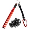 LAIBOREC Wacky Rigging Tool, Fishing Bait Rigs, Wacky Rig Ring