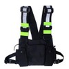 Clakllie Tactical Chest Bag Reflective Vest Chest Bag Outdoor Water