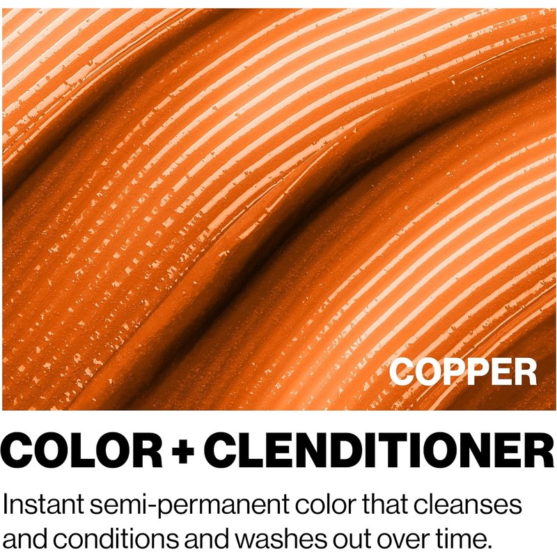 KERACOLOR - Cleanditioner Color Plus, cobre, 12 onzas