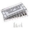360Pcs 8-25mm Watch Band Bracelet Strap Link Slit Pin Spring