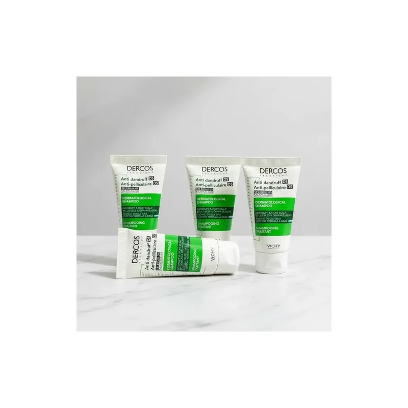 Dercos Shampoo Control Caspa Cabello Normal A Graso 200 Ml