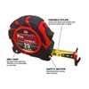 Proferred T53002 ProferredTape Measure, 25 ft, 1-1/16" Blade