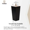 TCHOSUZ 6 Inch / 15 cm Wooden Furniture Legs, Set