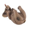 Playful Elephant Tabletop Wine Bottle Holder Decoration Statue Figurine