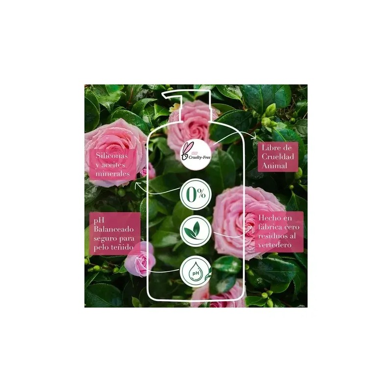Shampoo Herbal Essences Suavidad Rosa Mosqueta 865 ml