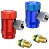 HTOMT R1234yf Adapter,Adjustable R1234yf Quick Couplers Adapter,Air Conditioning Line Repair