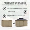 BPS 10' x 12' Gazebo Universal Mosquito Netting Screen Replacement,