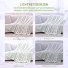 FY FIBER HOUSE Fleece Cuddly Blankets with Chequered, Extra Soft