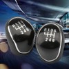 BIlinli 6 Speed Manual Stick Gear Shift Knob Lever Head