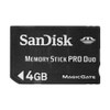 SanDisk MemoryStick Pro Duo 4GB SDMSPD-4096-J95