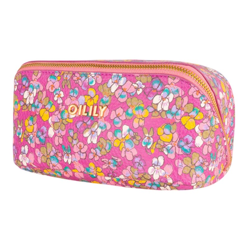 Oilily Callie Cosmetic Bag Fuchsia Red, Fuchsia Red