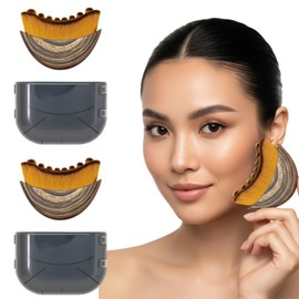 Set of 2 Lymphatic Massage Brush Facial Brush Brush Perfect for Chin Line and Chin Suitable for Face, Chin and Line