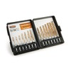 Montana Brands MB-64340 14 Piece Titanium Coated Drill Bit Set