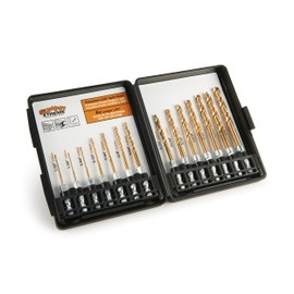 Montana Brands MB-64340 14 Piece Titanium Coated Drill Bit Set