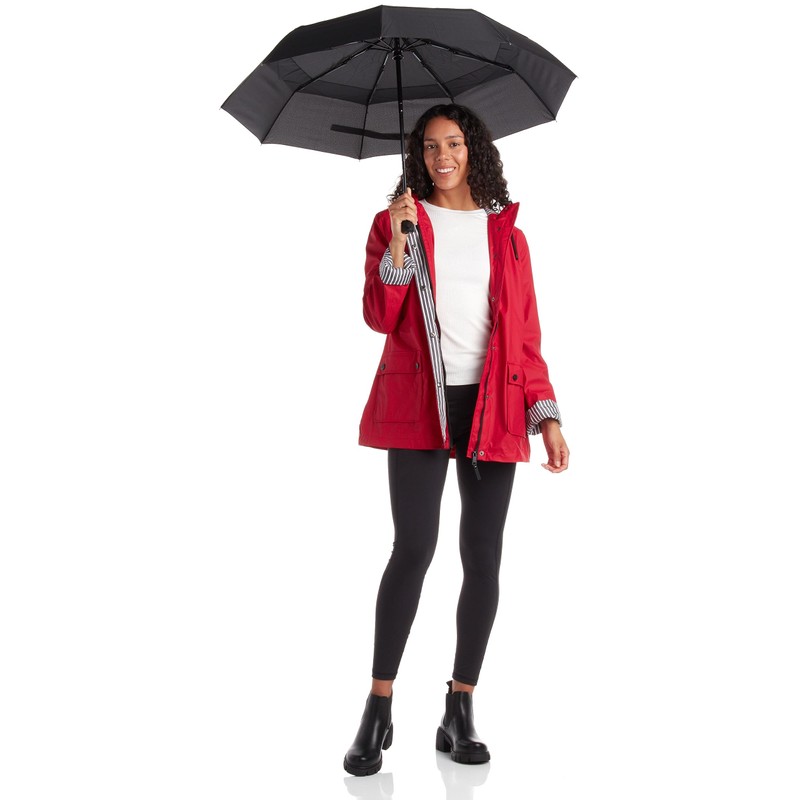 URBAN REPUBLIC Rain Jacket Women - Lightweight Waterproof Windbreaker for