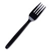 Cutlery For Cutlerease Dispensing System, Fork, 6", Black, 960/Box