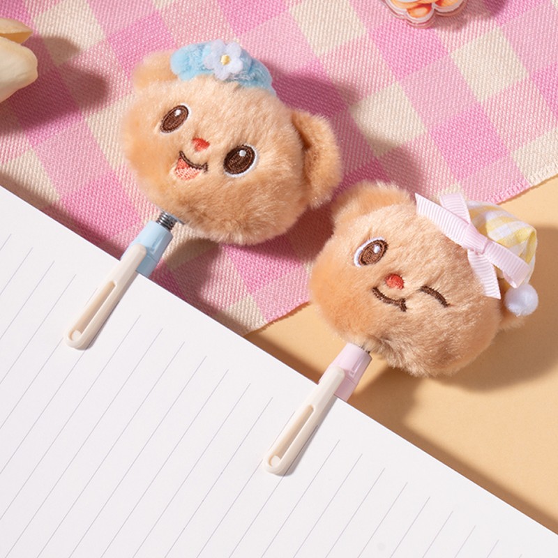 Delhi Butterbear Shaking Bear Gel Pen 0.5mm Cute Character Doll
