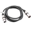vhbw DMX Cable XLR Male to XLR Female Compatible with