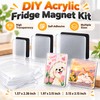 DIY Acrylic Fridge Magnet Kit for Custom Photo Crafts –