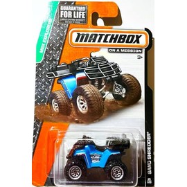 Matchbox MBX Explorers Sand Shredder Blue #95/120