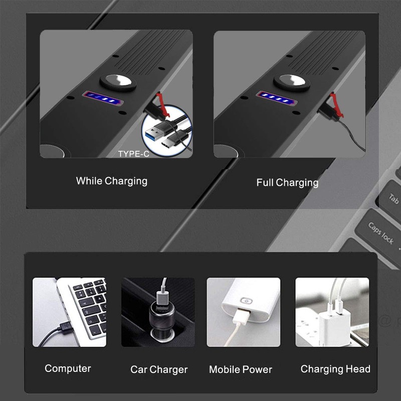 LED Work Light, 2-in-1 Super Bright Two-Tone Combination Light with