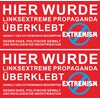 Set of 2 Car Stickers, Anti-Left Extreme Stickers, 2 Pieces,