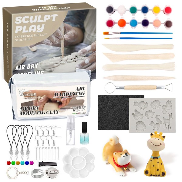 Bocguy Pottery Set for Children, Pottery Set for Home, Pottery